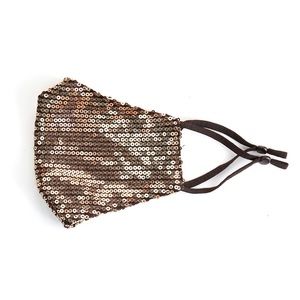 Sequin Glitter Fabric Face Mask